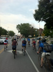 Riding on Westport Road